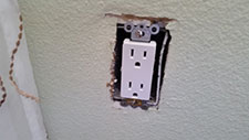 After Fixing Burnt Wiring at Plug - Priority Electric Thousand Oaks CA